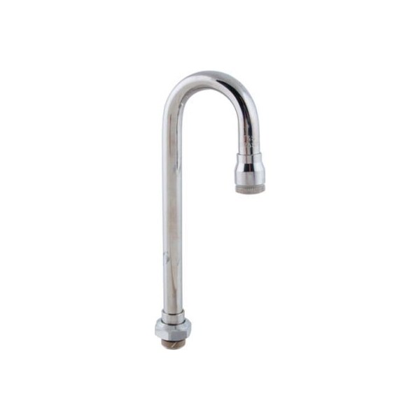 Allpoints 1111293 Spout, Gooseneck (9") For T&S Brass & Bronze Works
